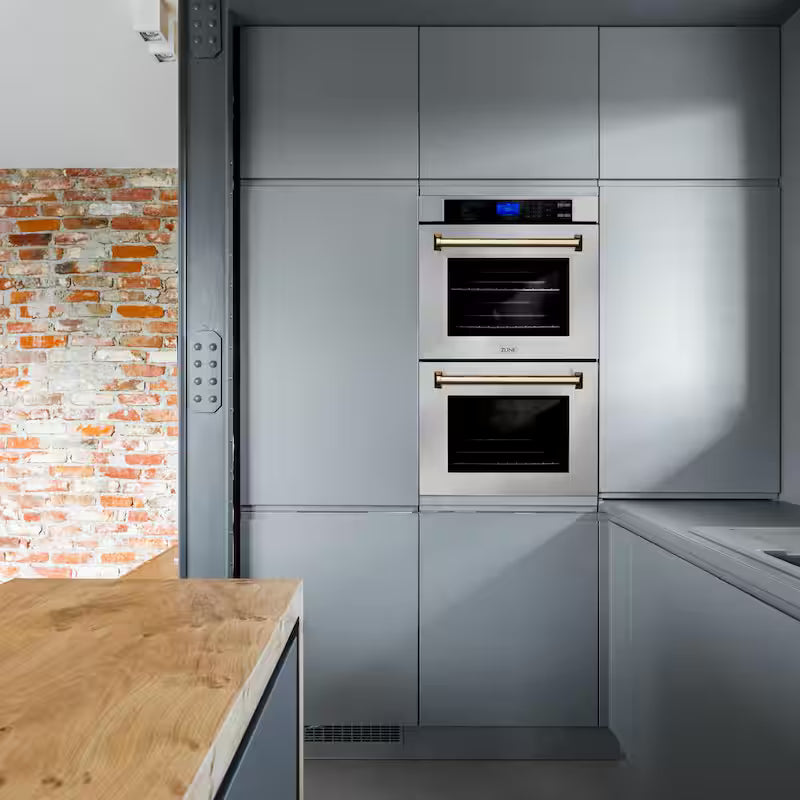 30 in. Double Electric Wall Oven with True Convection in Stainless Steel P925