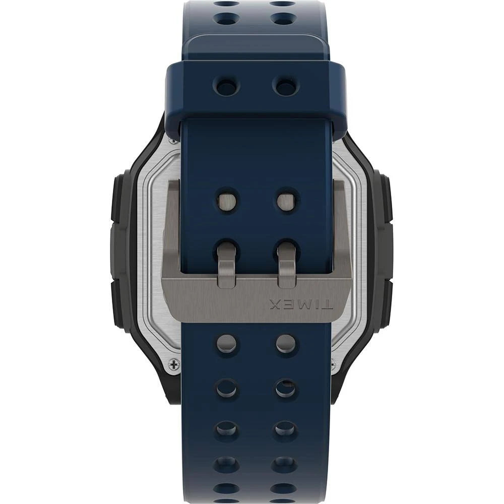 Black Case Watch with Blue Strap P36391