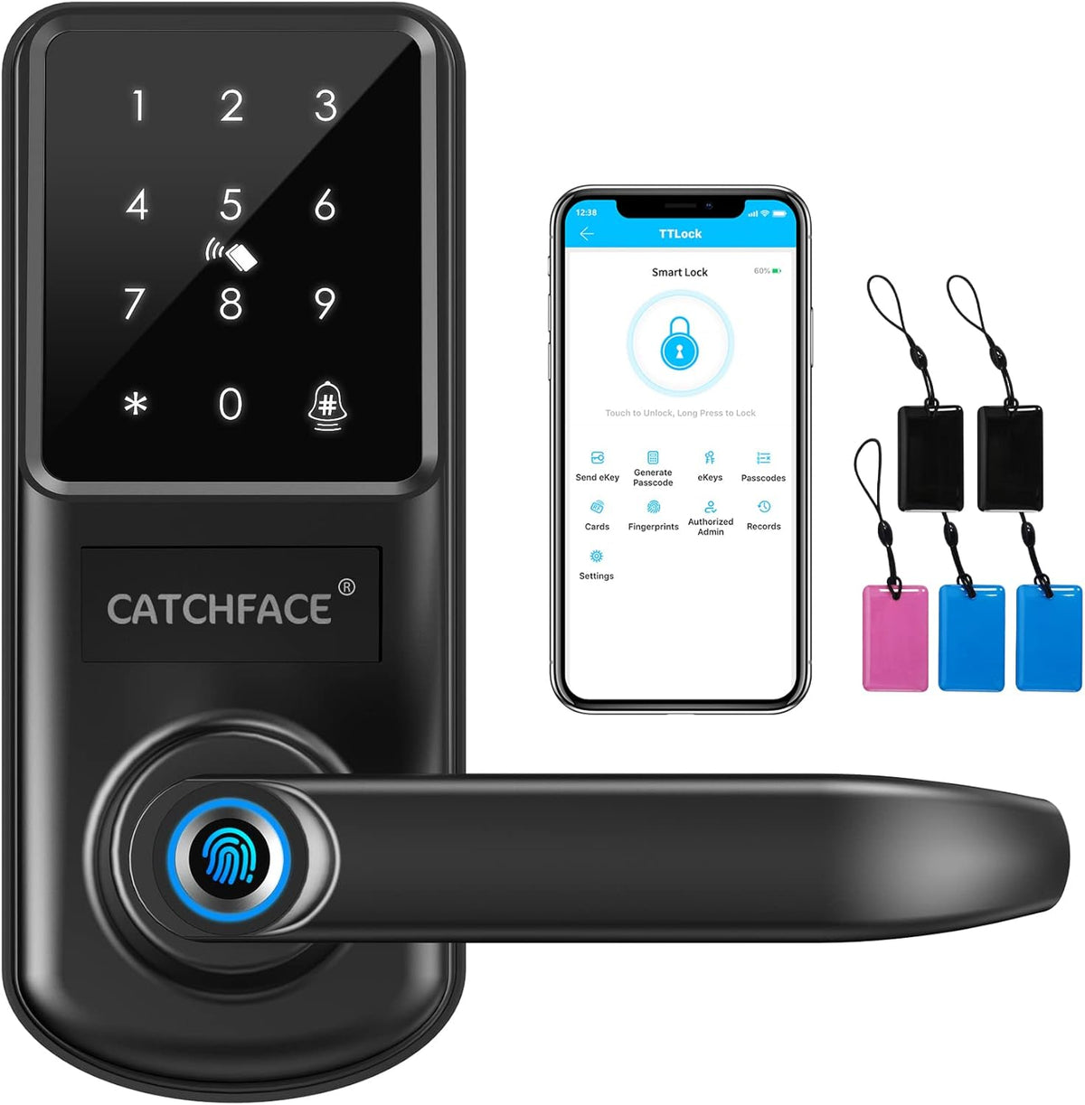 Smart Lock with Handle P85460