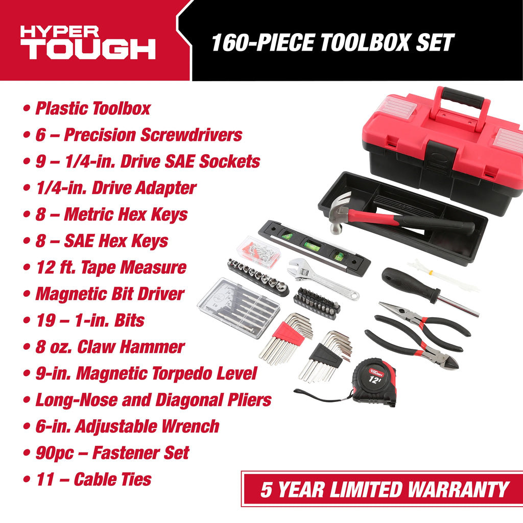160-Piece Toolbox Set E9293