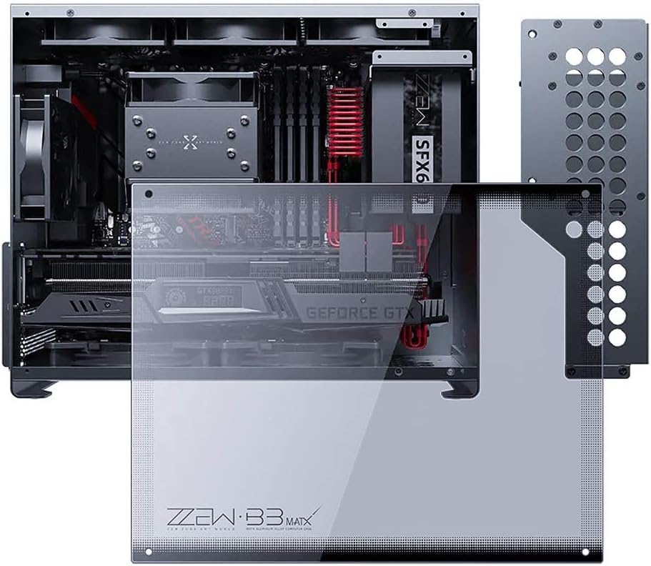 Portable Micro ATX PC Case with Aluminum Alloy S79616
