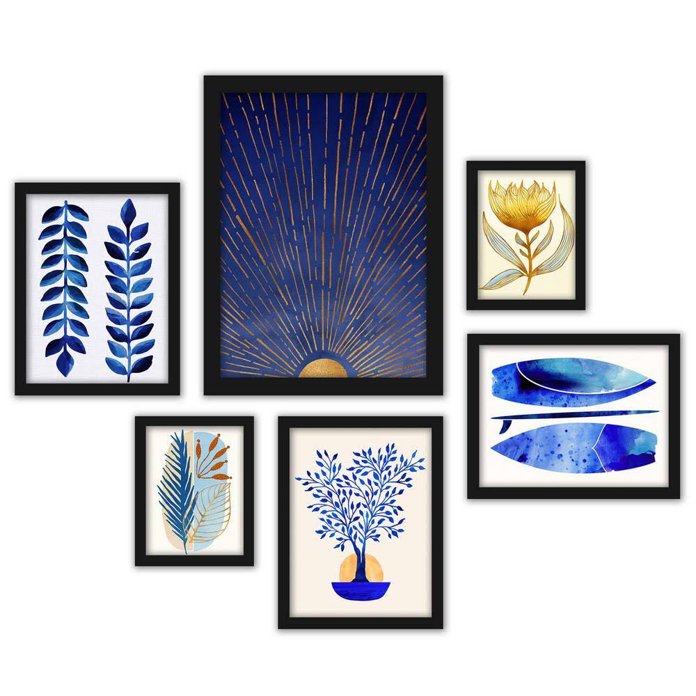 6-Piece Black Gallery Wall Set A224173