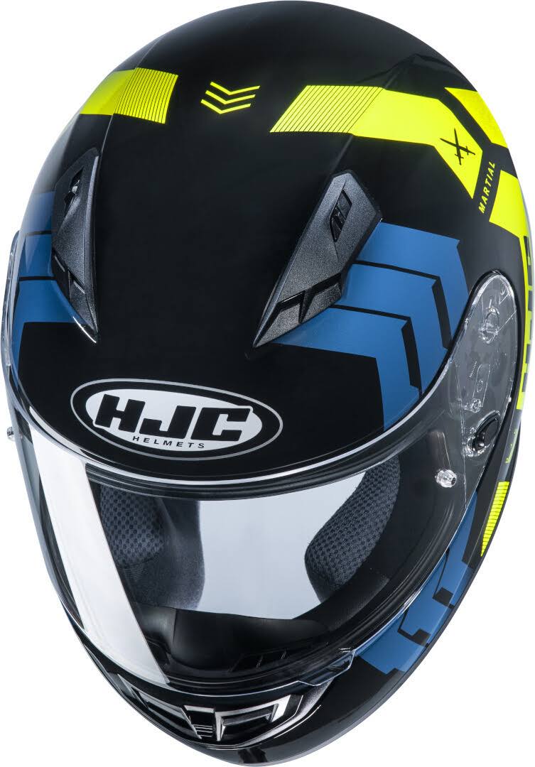 Black-Yellow Size S Motorcycle Helmet M17635