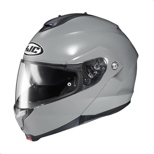 Solid Modular Motorcycle Helmet with Pinlock Shield, DOT Approved, Semi Flat Black, Medium B7916
