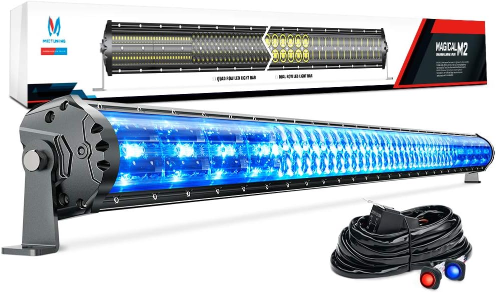 52 Inch 312W Dual Row LED Light Bar with Wiring Harness A264636