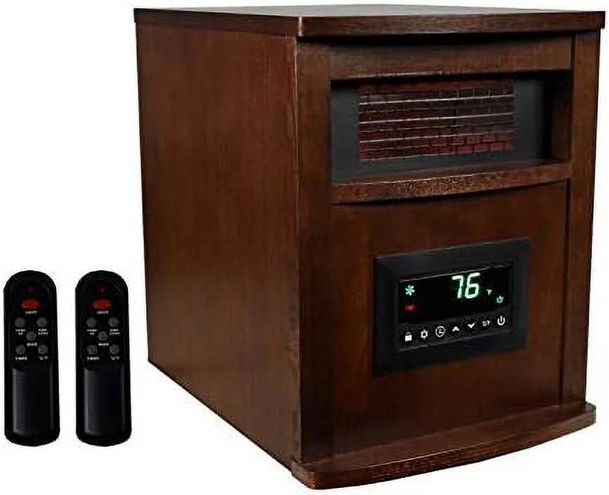 1500W Portable Infrared Quartz Space Heaters (Pair) X7518