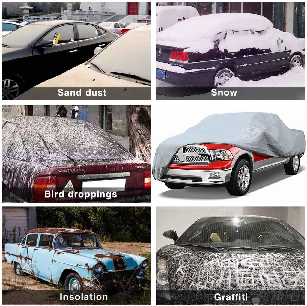 5 Layers Waterproof Breathable Truck Car Cover H728427