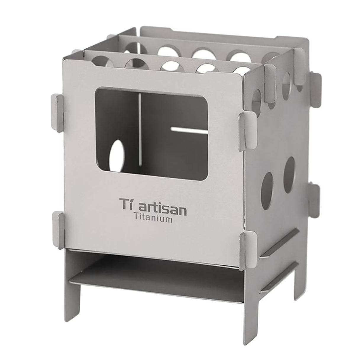 Titanium Wood Burning Pocket Camping Stove L729040