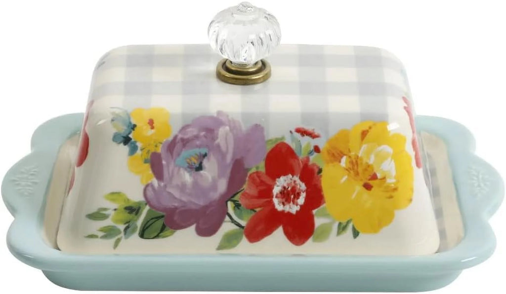 Ceramic Double Stick Butter Dish X104