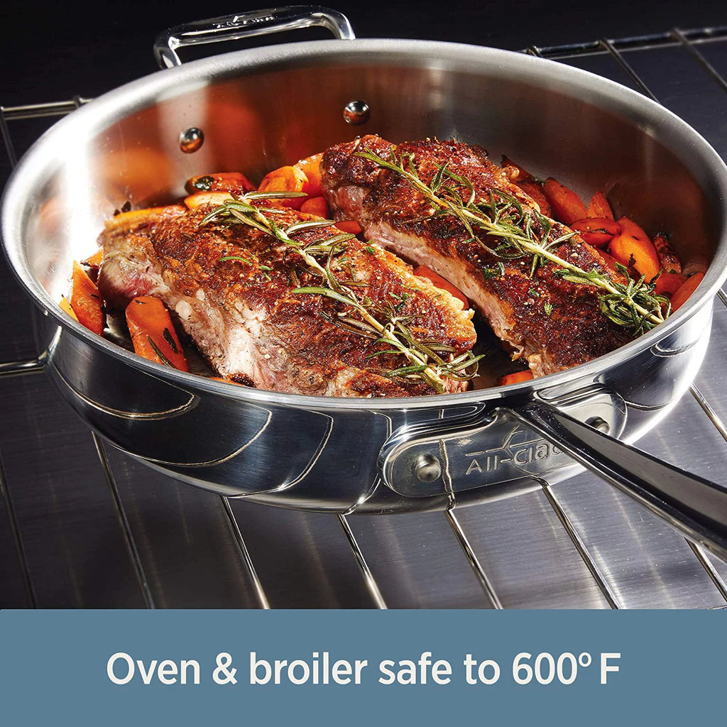 3-Ply Stainless Steel 7 Piece Cookware Set W726