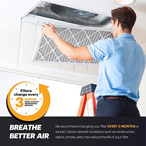 20x20x1 MERV 11 Pleated Air Filter 6-Pack R9827