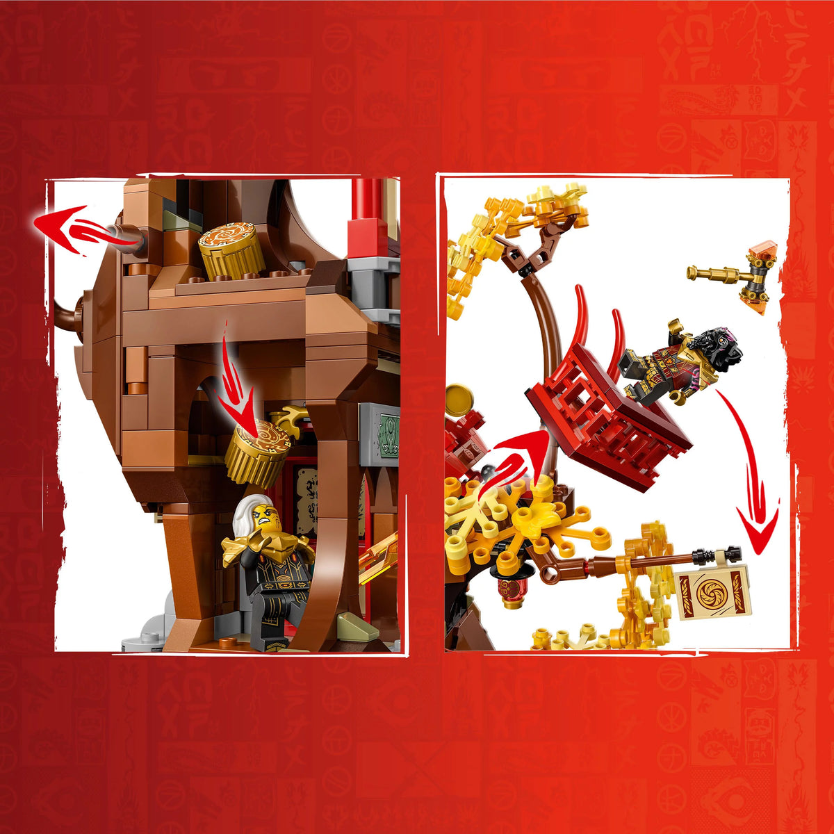 Building Toy with 6 Minifigures B8647