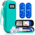 Insulin Cooler Travel Case with Temperature Display, 2 TSA Approved Ice Pack N71002