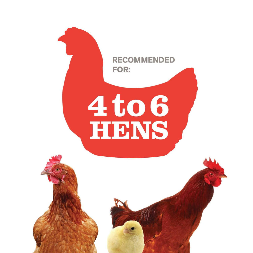 Red Barn Chicken Coop G9804