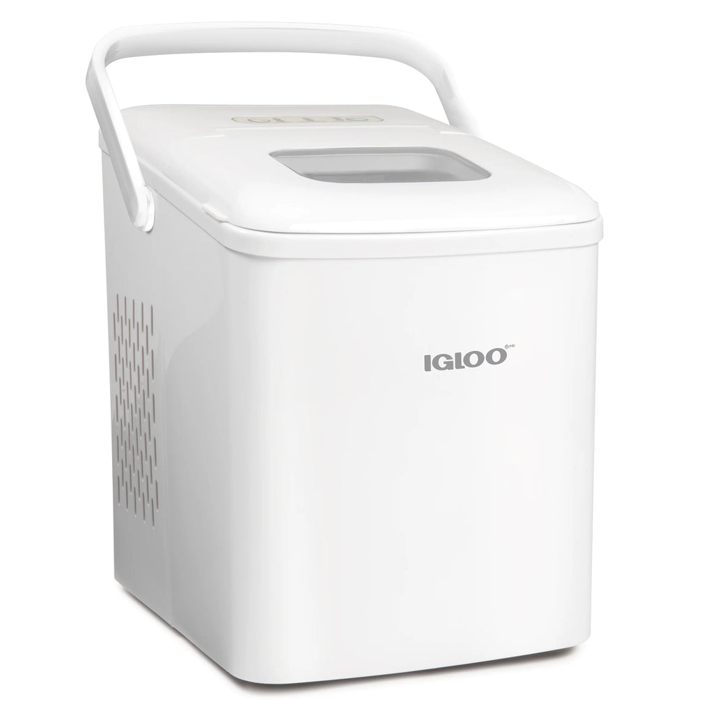 White Portable Countertop Ice Maker Machine J770809