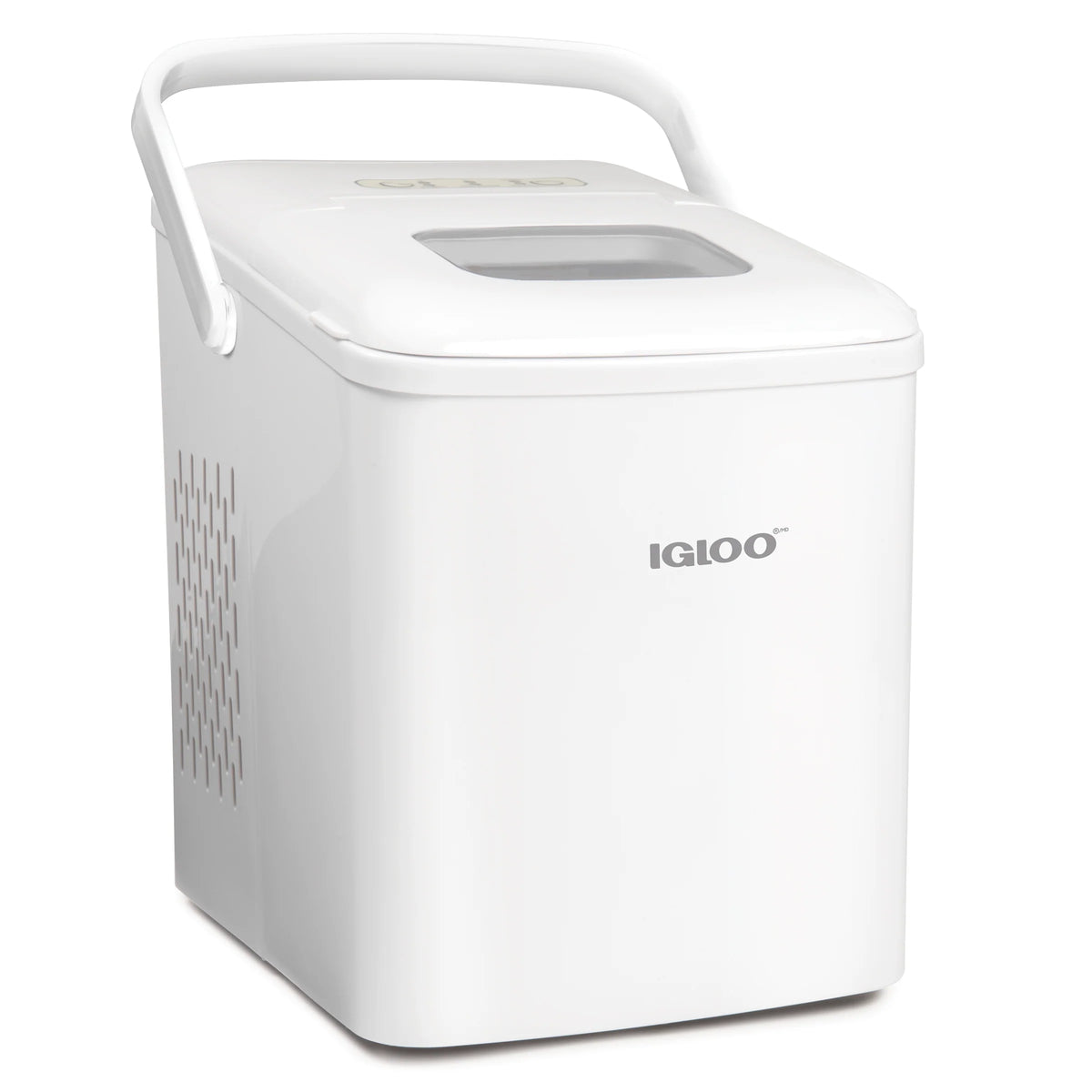 White Portable Countertop Ice Maker Machine J770809