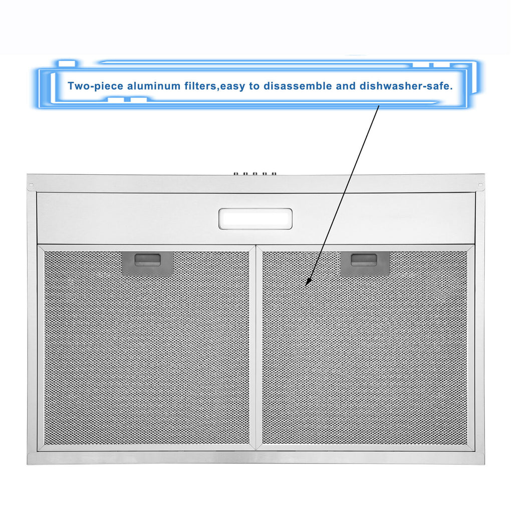 30-inch Stainless Steel Under Cabinet Range Hood Z23334