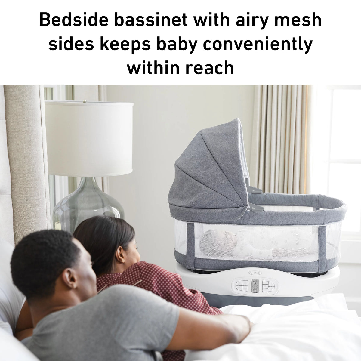 Ellison Bassinet with Cry Detection Technology Z546
