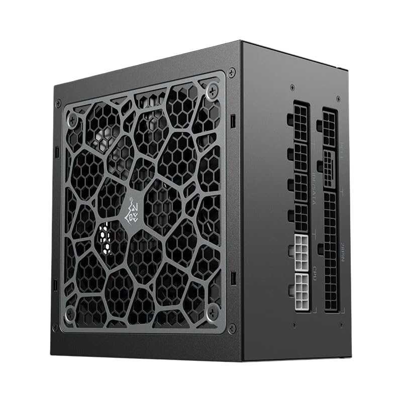 750W White 80 Plus Gold ATX 3.0 Power Supply L7389