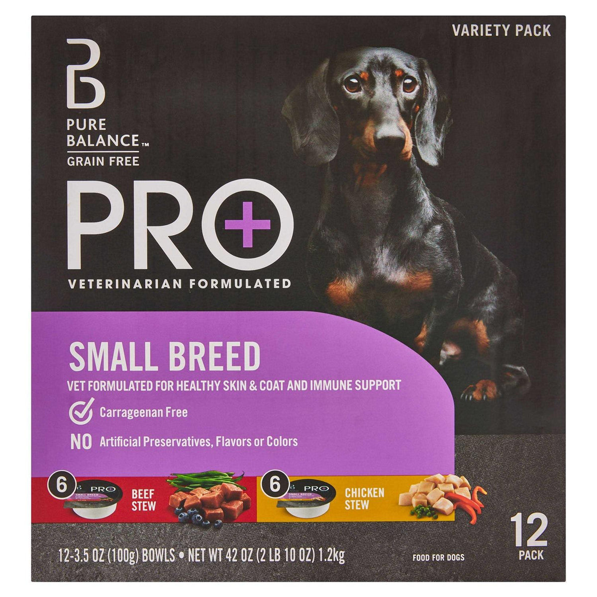 Small Breed Chicken & Beef Wet Dog Food D7567