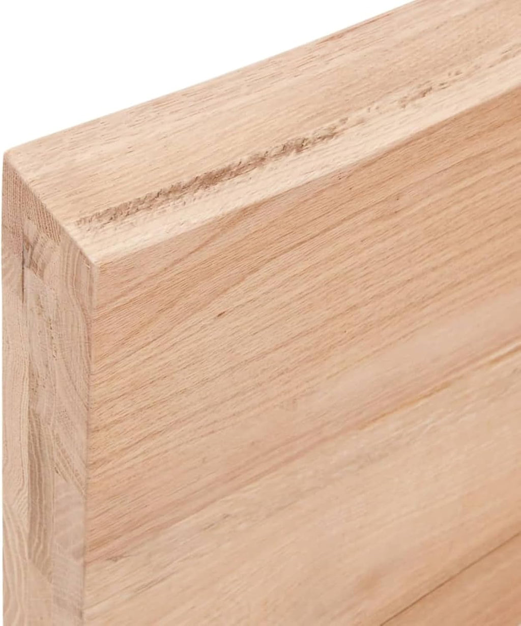 Treated Solid Wood Live Edge Table Top 39.4in x 23.6in J31946