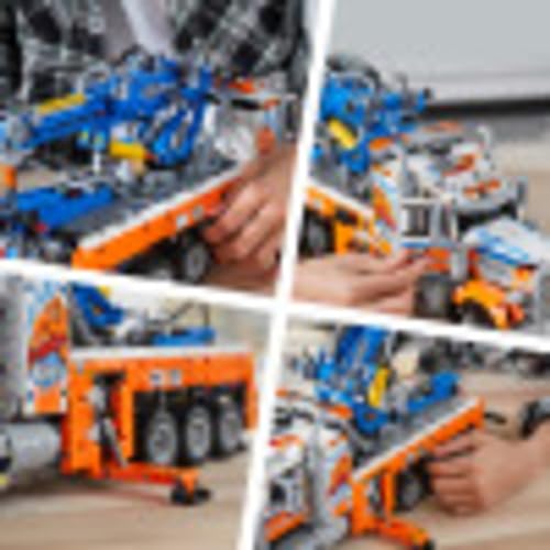 Heavy-Duty Tow Truck Building Set V351120