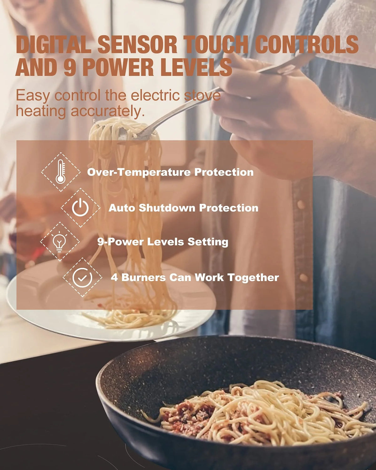4 Burner Induction Cooktop Z1597