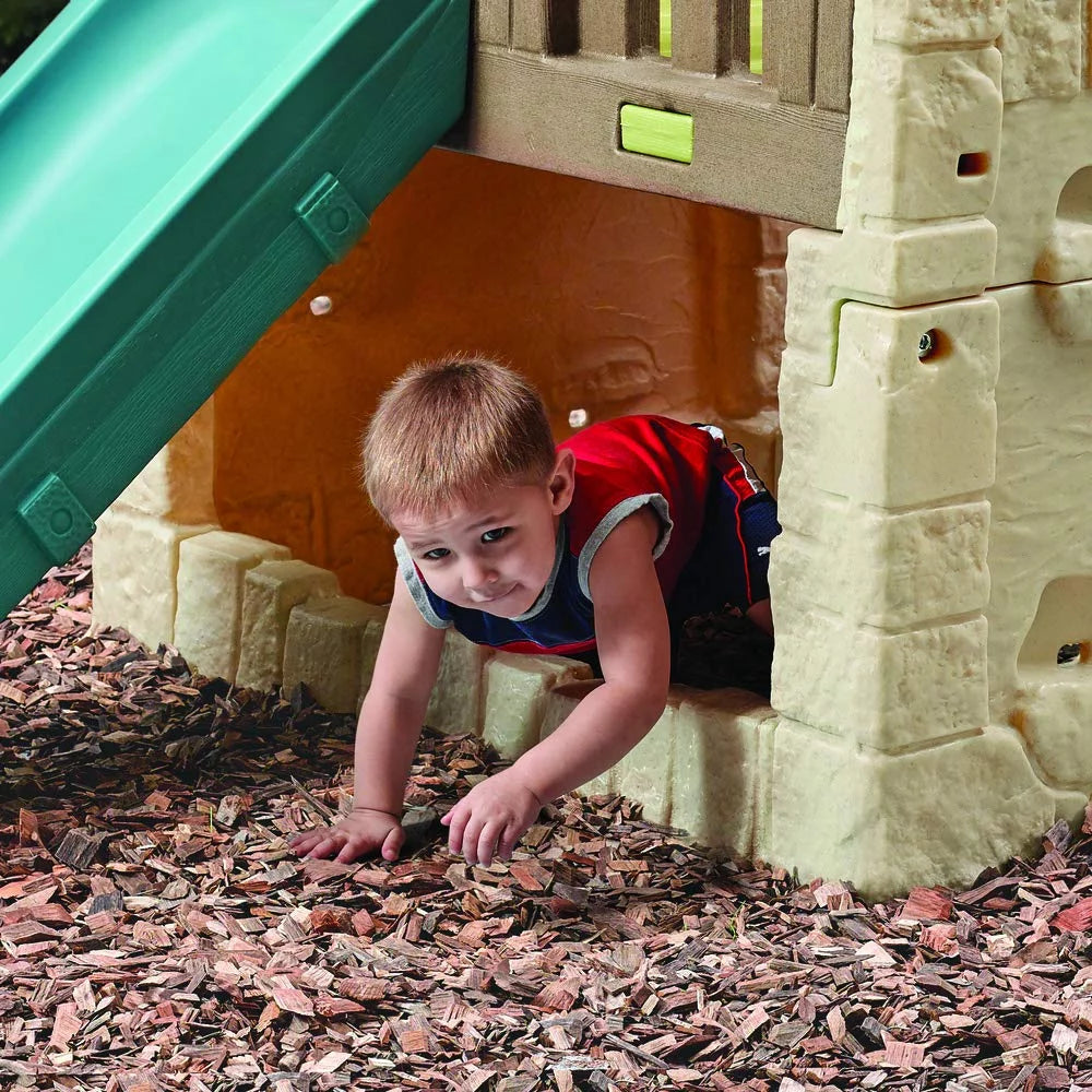 Woodland Climber Outdoor Activity Center with Slide X522683
