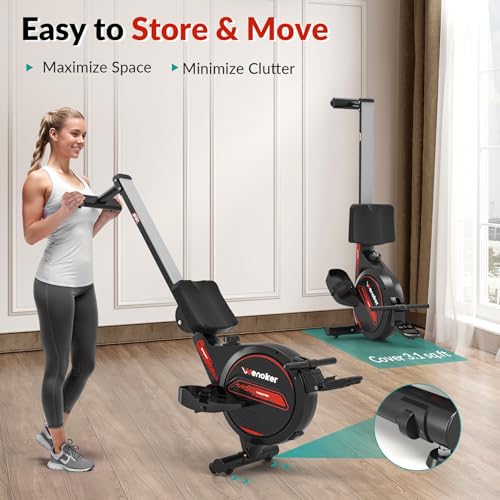 Magnetic Rowing Machine with LCD Monitor N121