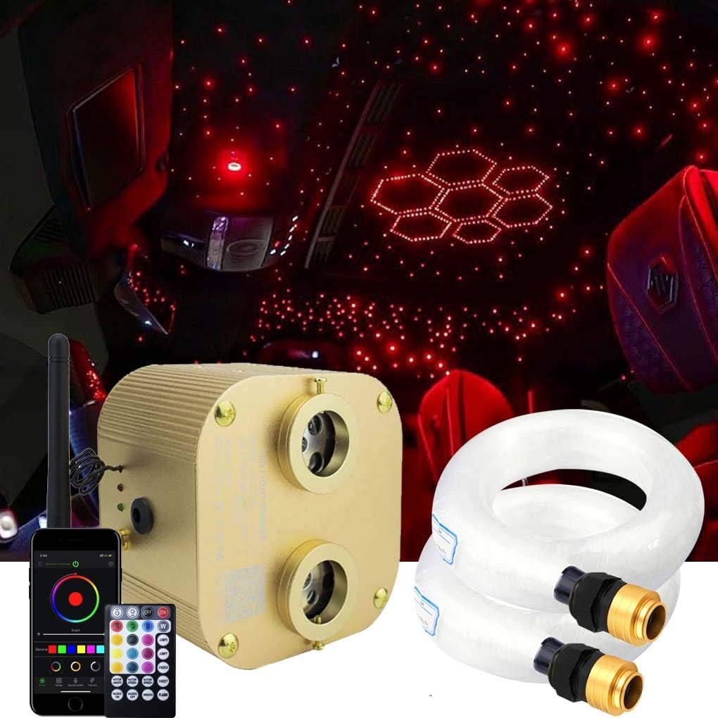 20w Fiber Optic Ceiling Lighting Kit 1100pcs 13.1ft RGBW L878
