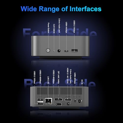 Mini PC AMD Ryzen 7 8745HS 24GB DDR5 1TB PCIE4.0 SSD U254730