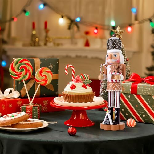 14.4 Inch Wooden Christmas Nutcracker Figure S9446