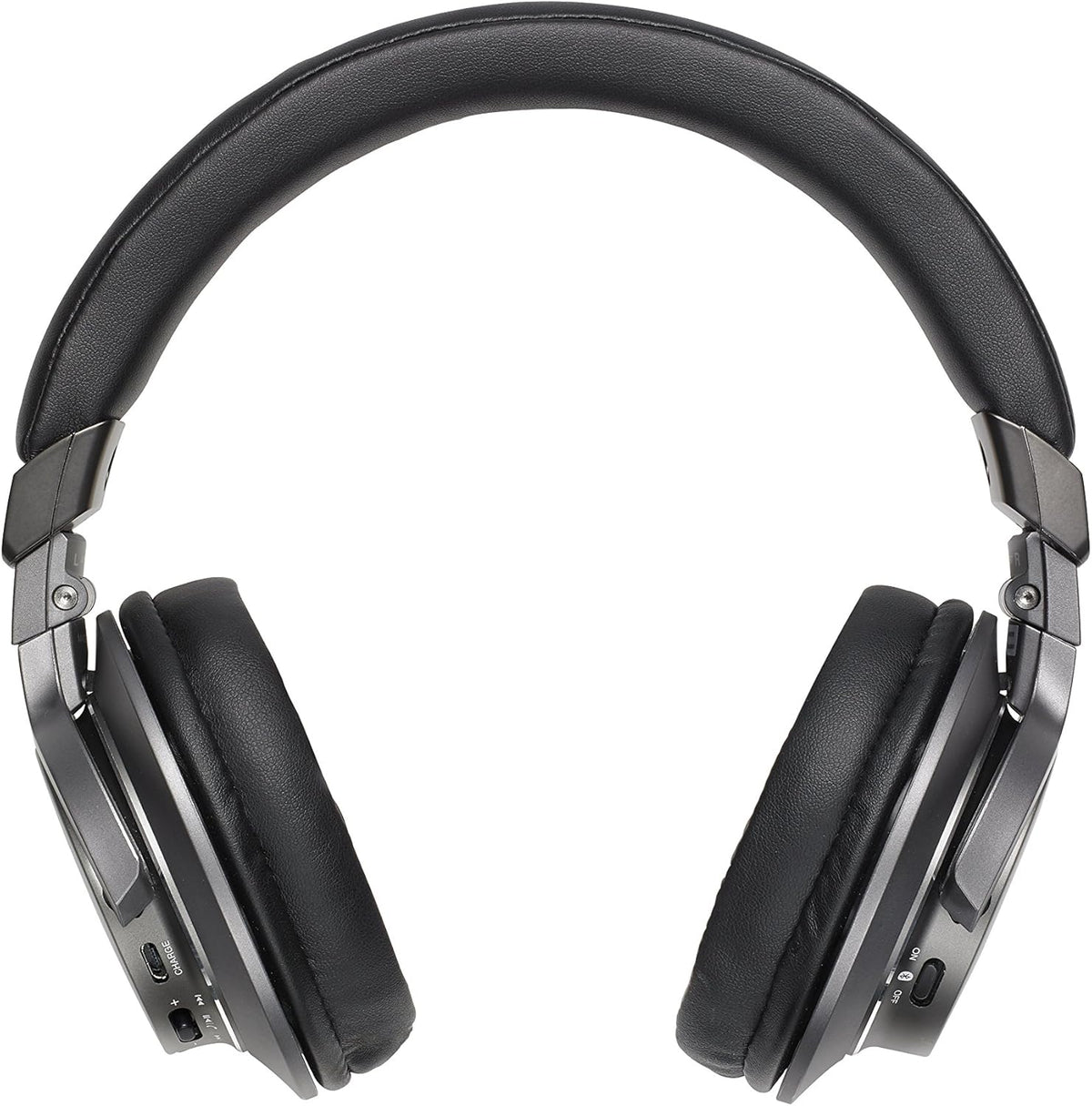 Black Bluetooth Wireless Over-Ear Headphones with Mic D8790