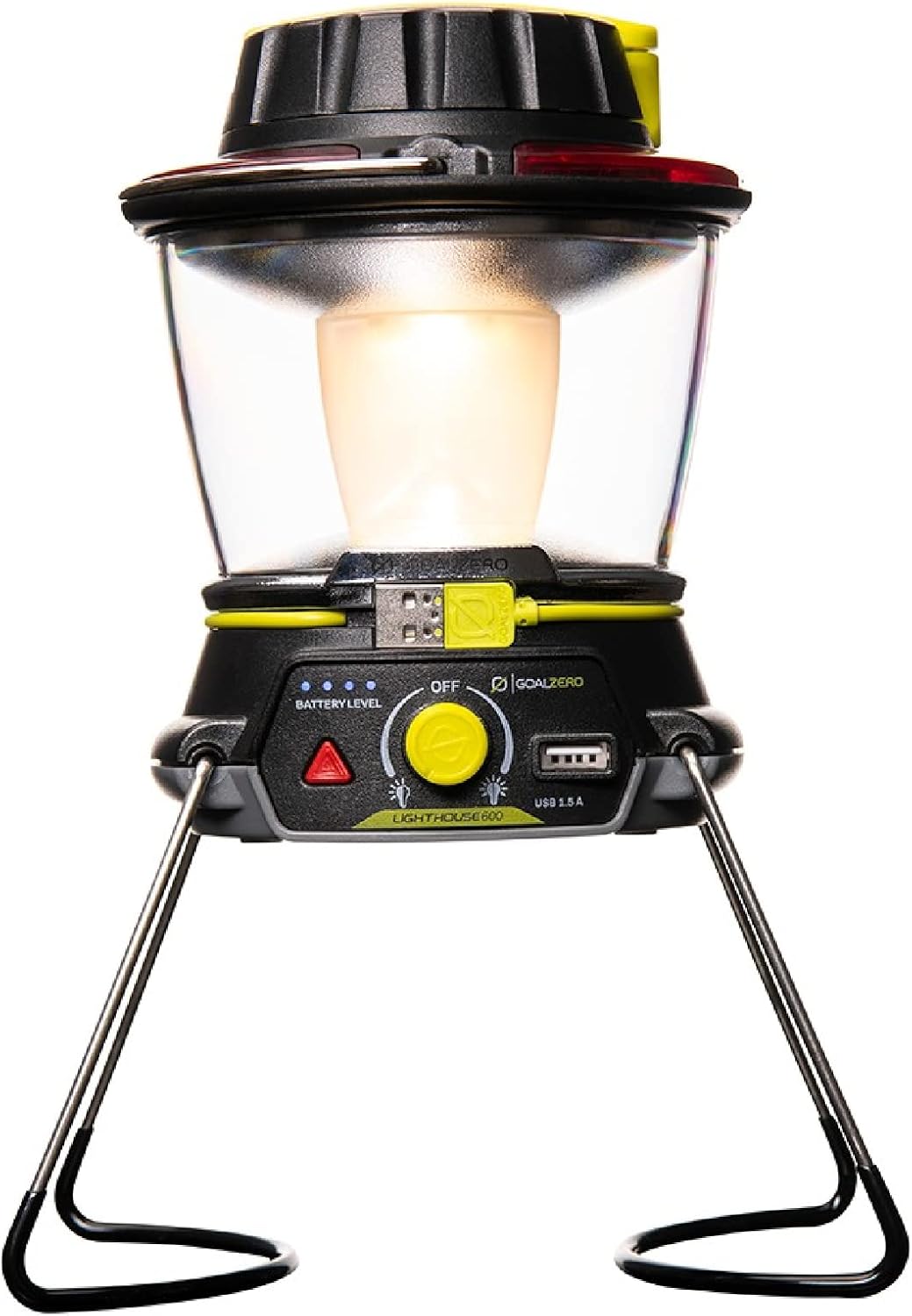 600-Lumen Solar LED Camping Lantern Y3786
