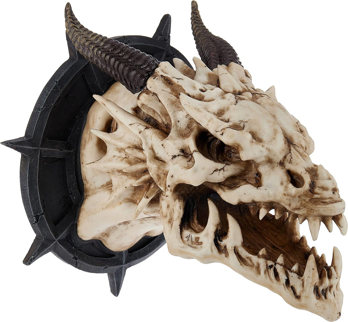 Horned Dragon Skull Wall Trophy F4516