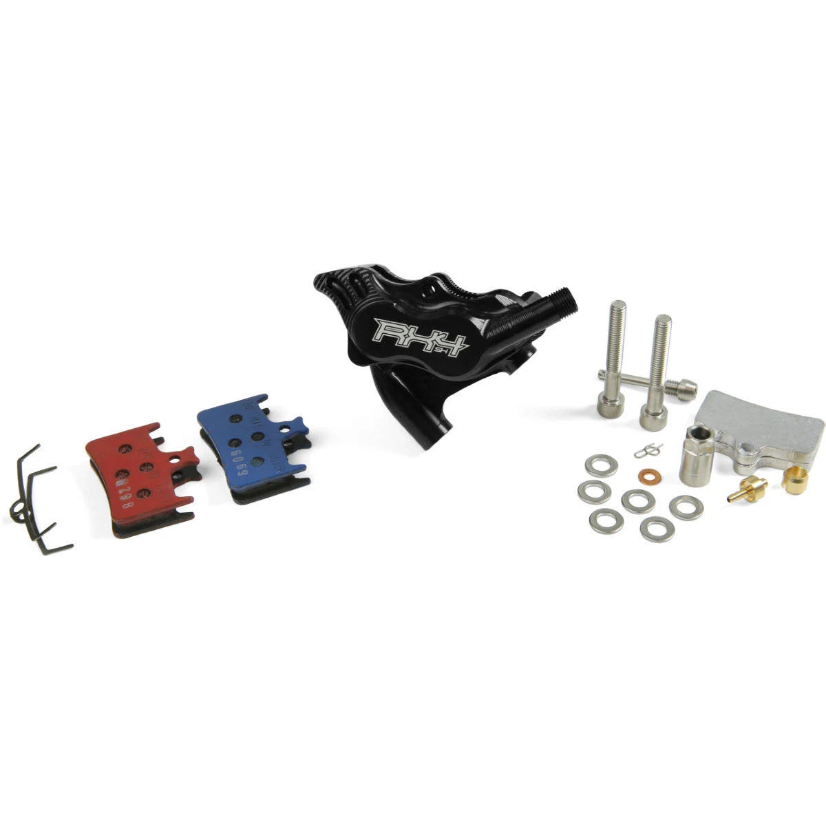 Black Rear Flat Mount Hydraulic Disc Brake Caliper Y4386