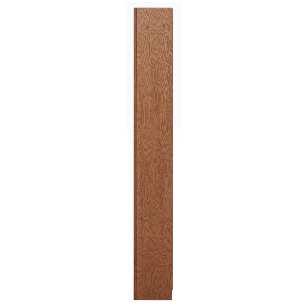 Double Wide Bookcase 12 Shelves Dry Oak J38177