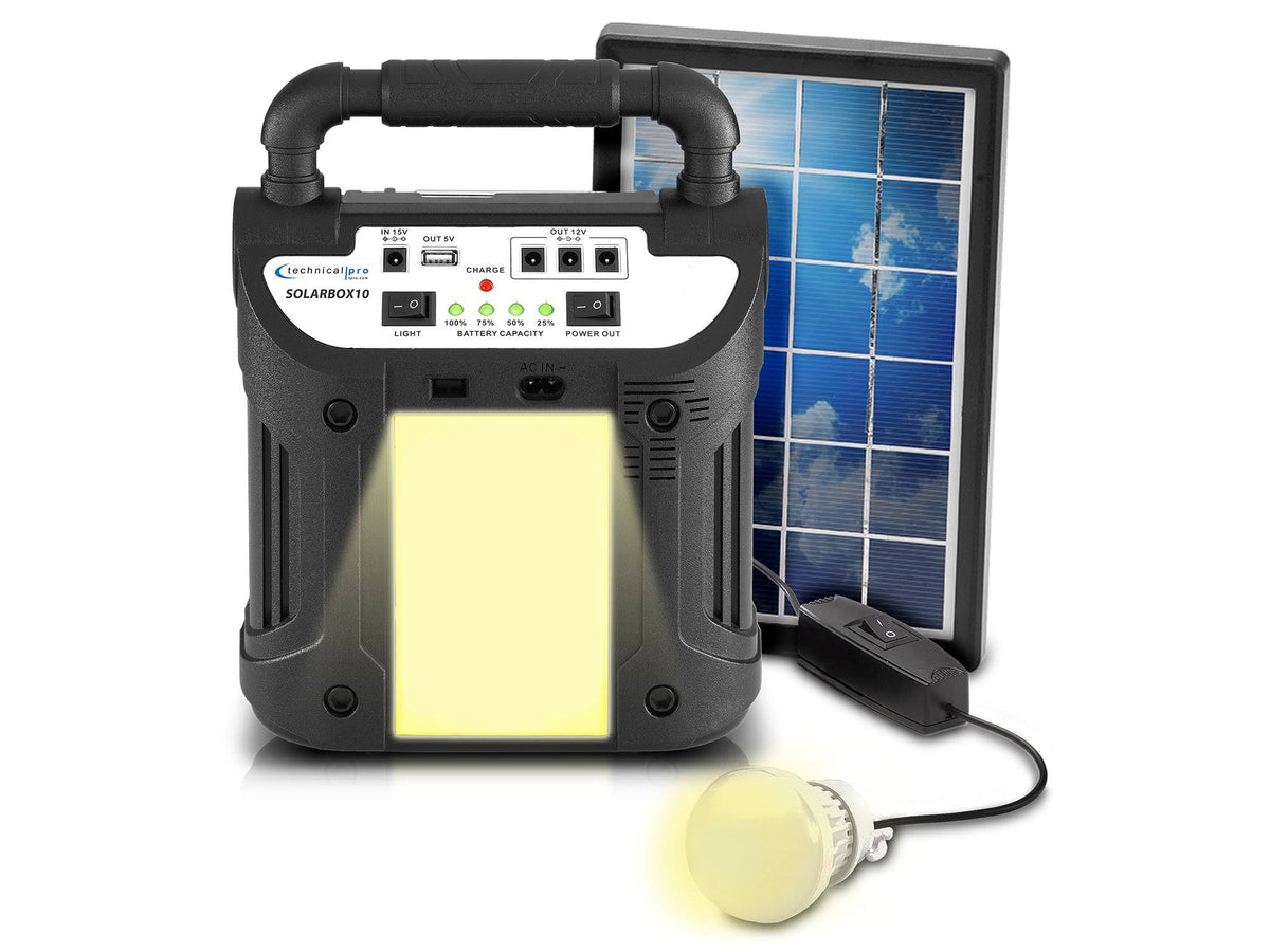 9-in-1 Solar Power Bank Speaker W57768