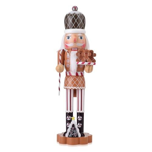 14.4 Inch Wooden Christmas Nutcracker Figure S9446