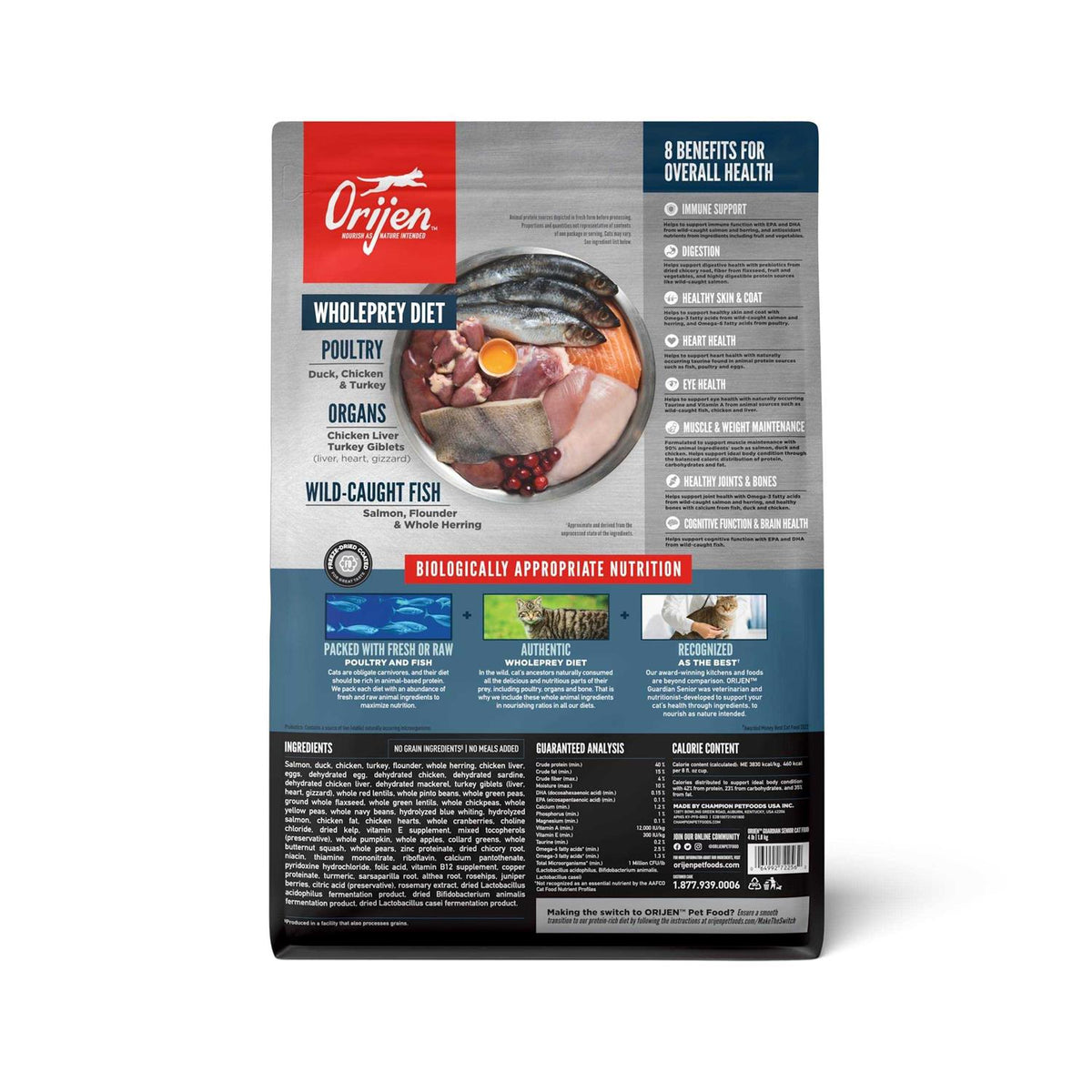 Grain Free Dry Cat Food P124