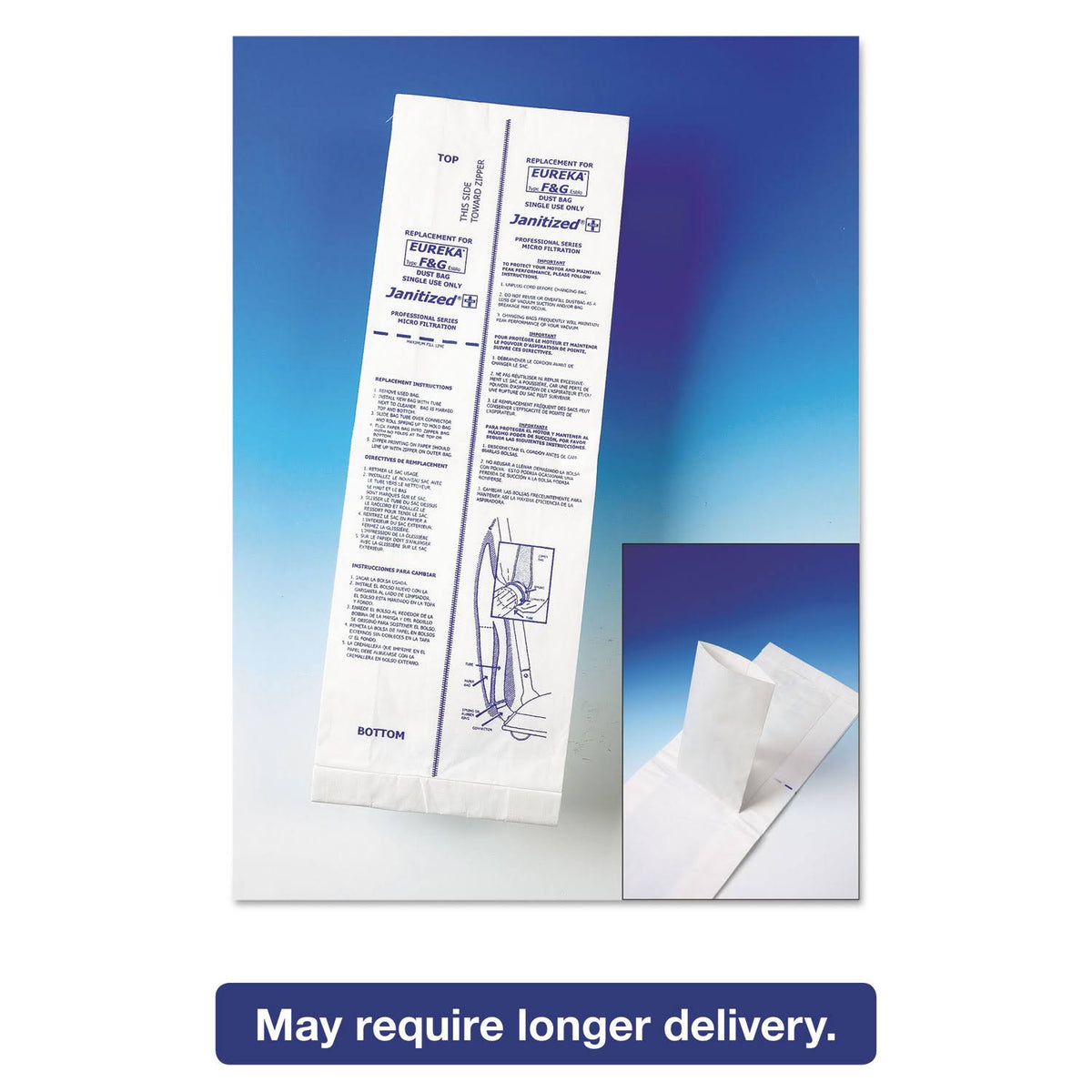 Vacuum Filter Bags 100-carton F207308