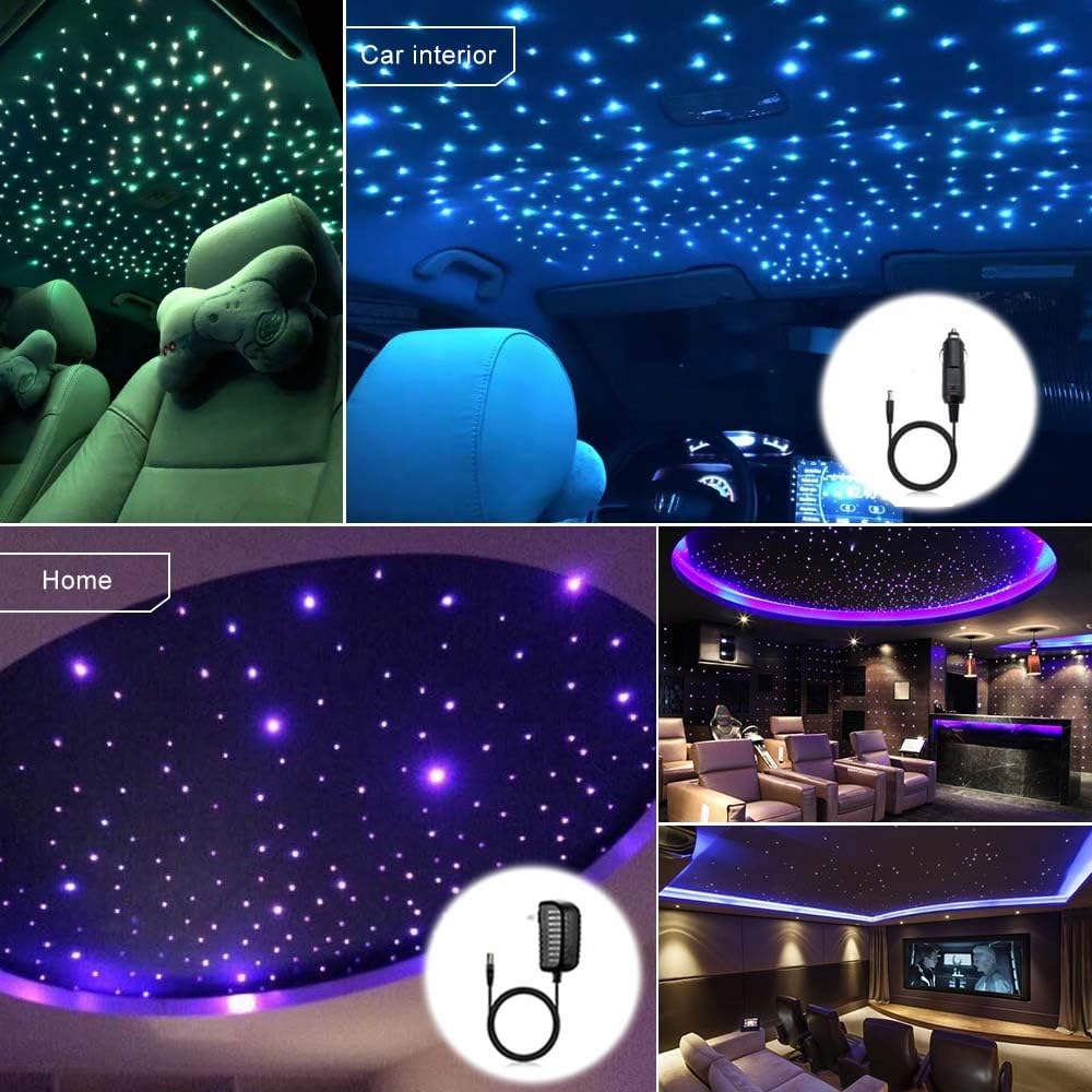 20w Fiber Optic Ceiling Lighting Kit 1100pcs 13.1ft RGBW L878