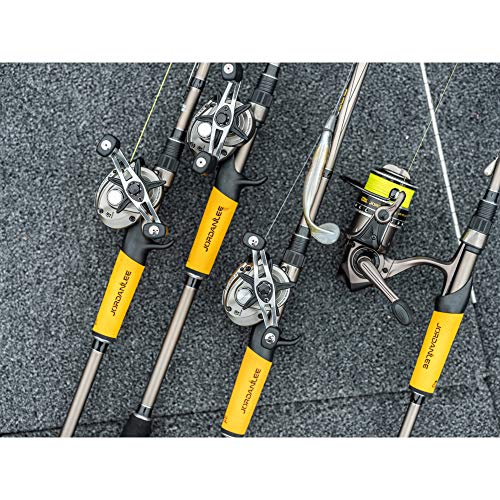 Low Profile Baitcast Reel and Fishing Rod Combo T699488
