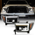 Black LED Projector Headlights U4252