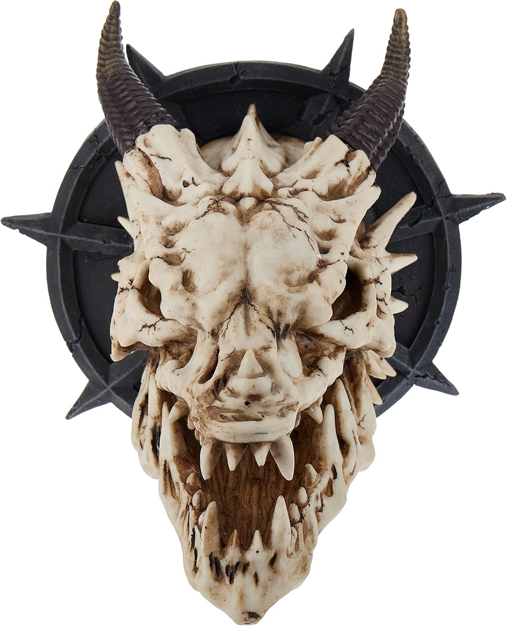 Horned Dragon Skull Wall Trophy F4516