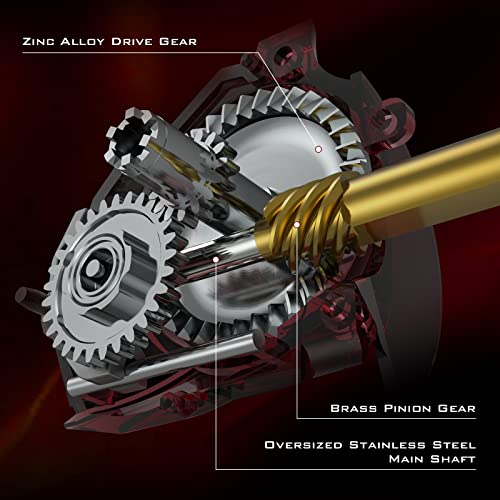 5.2:1/6.2:1 Gear Ratio Spinning Reel with Graphite Frame V2703