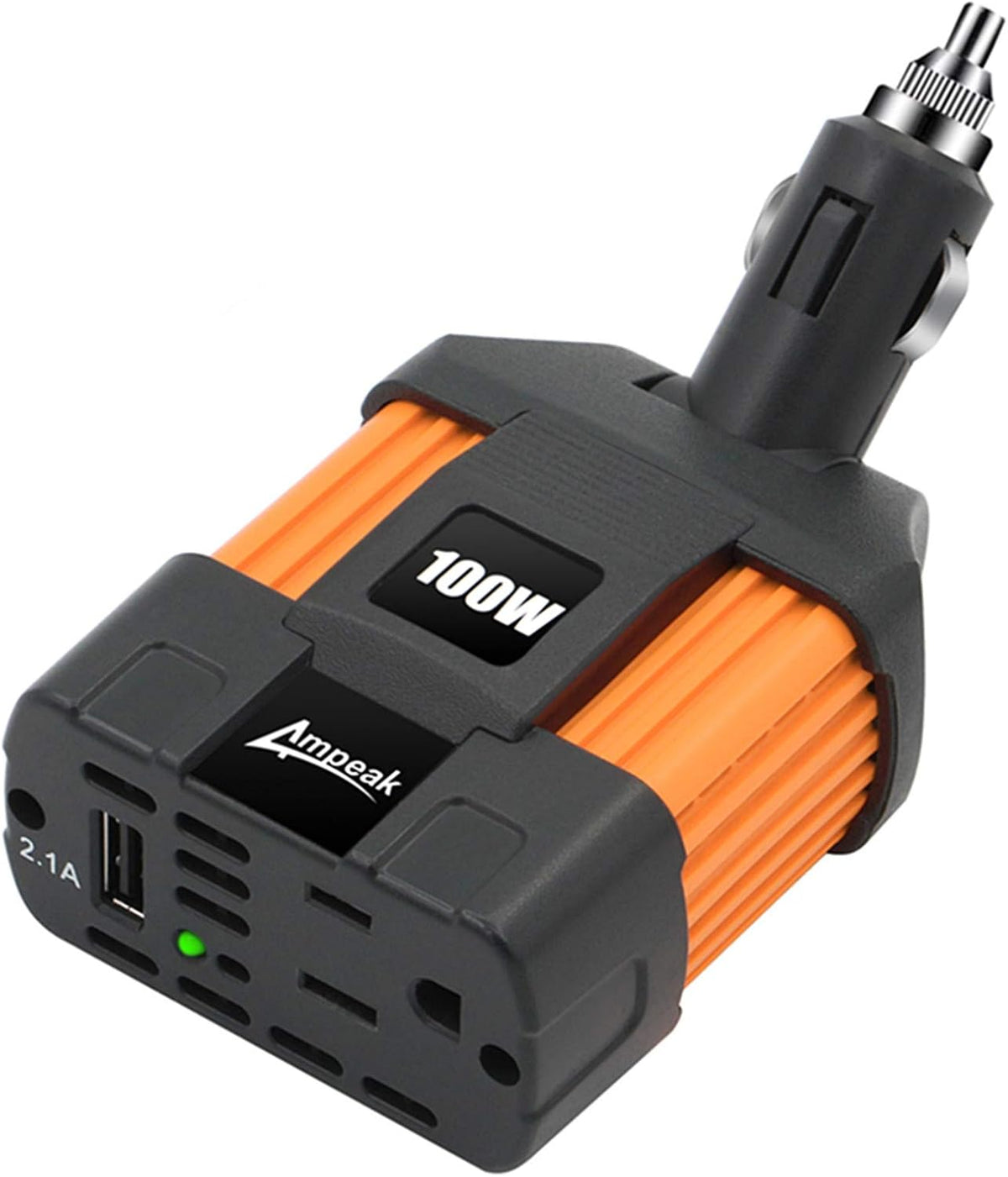 100W Car Power Inverter DC 12V to 110V AC Pack of 2 B9260