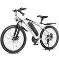 26'' 1000W Peak Electric Mountain Bike with 48V 374.4WH Removable Battery, 21-Speed F1369