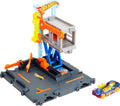 1:64 Scale Toy Car Track Set with Vehicle, Lift & Launcher T97225