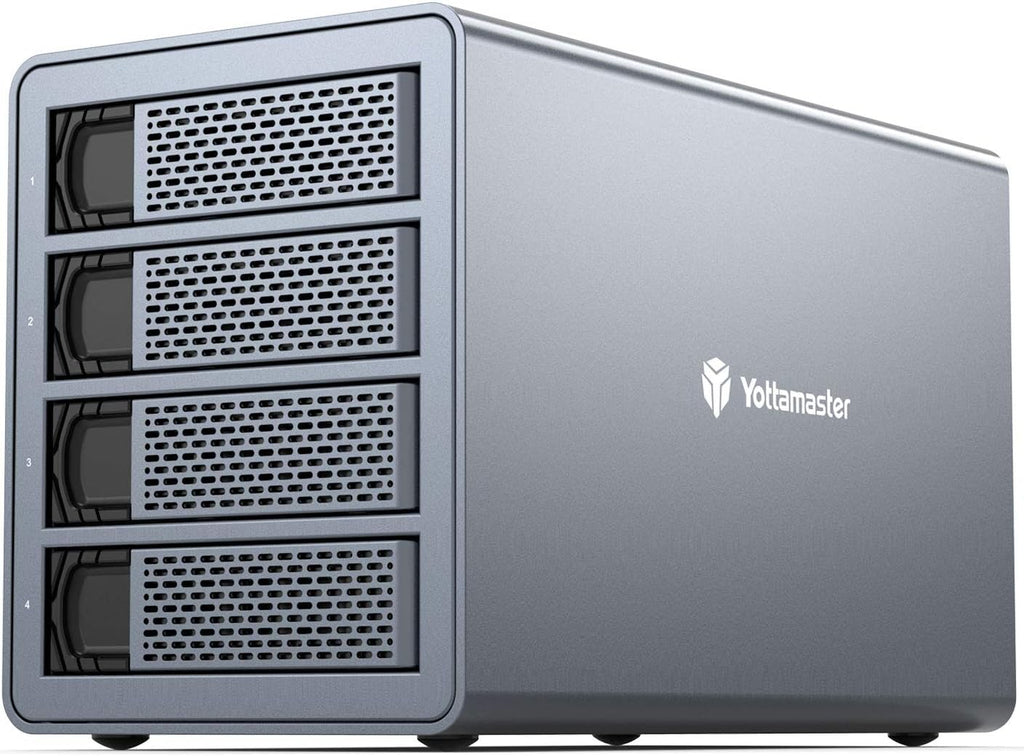4 Bay Aluminum Alloy 2.5/3.5 Hard Drive Enclosure E6430